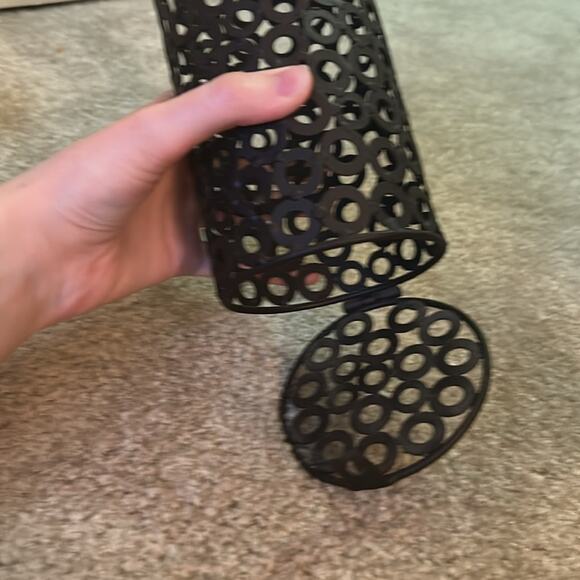 Cork Cage Metal Wine Bottle Holder 14.5 Inches Tall - Picture 4 of 5